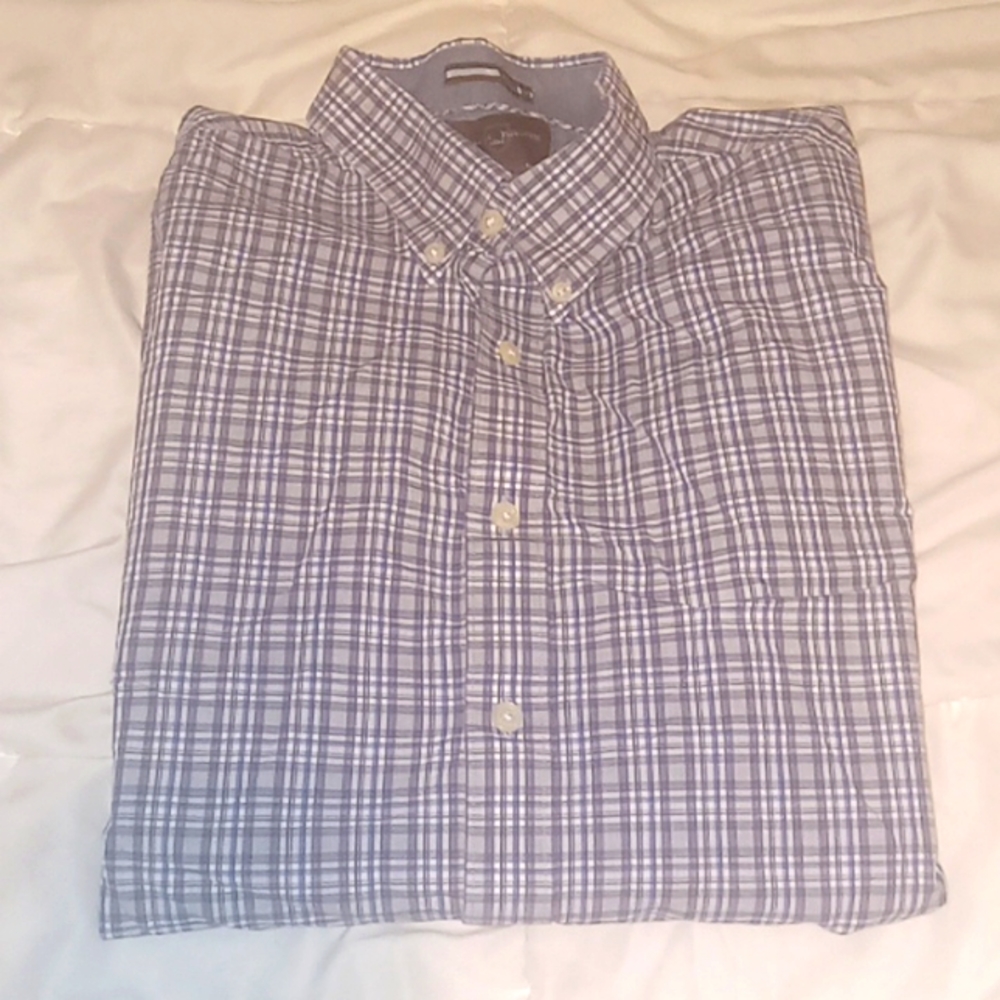 Black Brown long sleeve button down